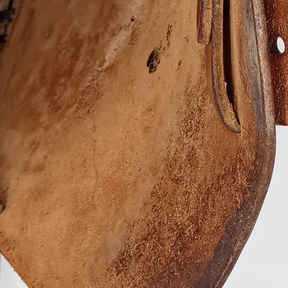 Vintage Handmade Leather Bag - Picture 10 of 13